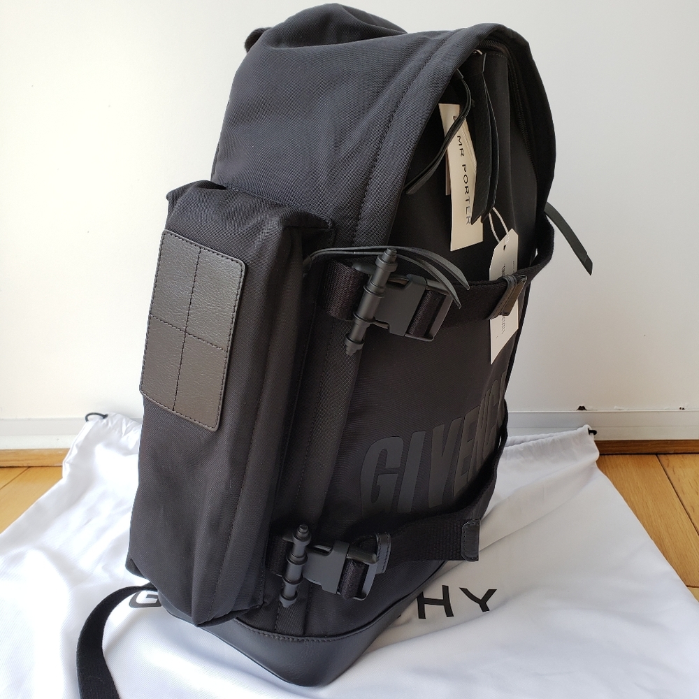 $1695 Givenchy Canvas Leather Backpack Mr. Porter - Picture 6 of 8